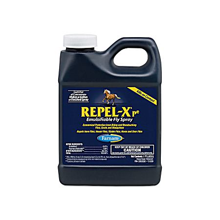 16 oz Repel-X Pe Emulsifiable Fly Spray for Horses