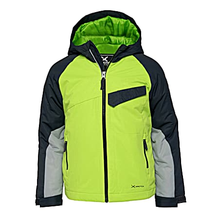 Kids' Fastlane Colorblock Hooded Jacket