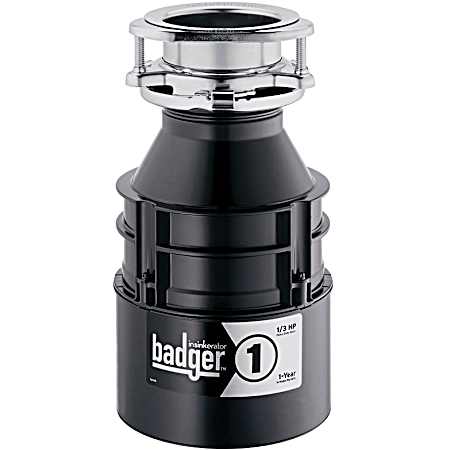 1/3 HP Badger 1 Garbage Disposer