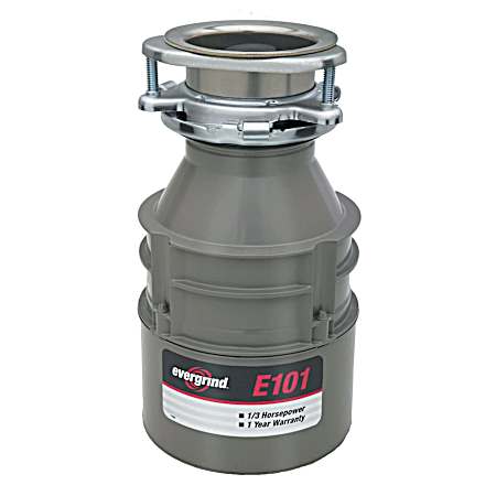 1/3 HP Garbage Disposer