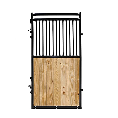 Horse Stall Panel - Wood with Bars