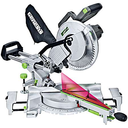 10 in 15 Amp Sliding Compound Miter Saw