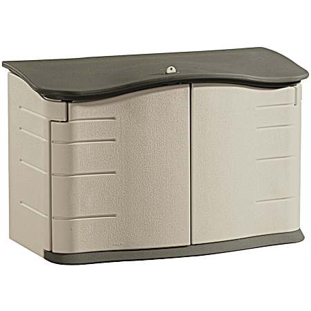 18 cu ft Horizontal Storage Shed