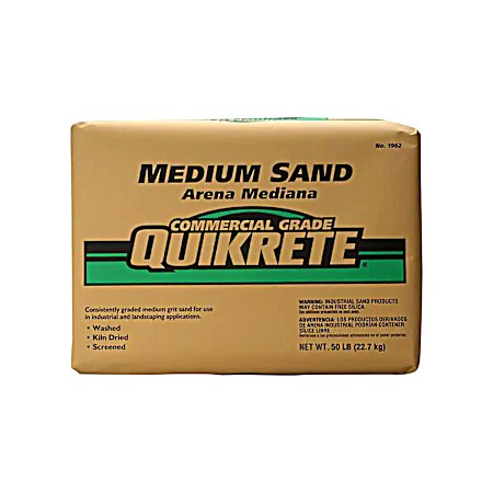 50 lb Brown Medium Grade Sand