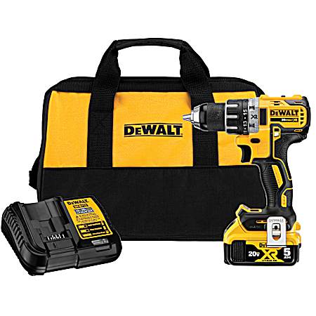 20V MAX XR 1/2 in Brushless Cordless Drill/Driver Kit W/ Battery