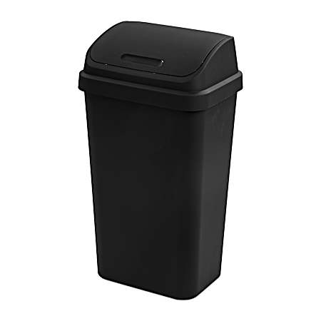 13 Gal. Swing Top Wastebasket