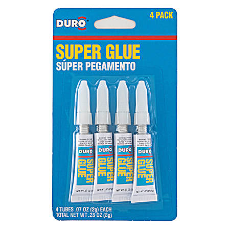 2 g Super Glue - 4 Pk