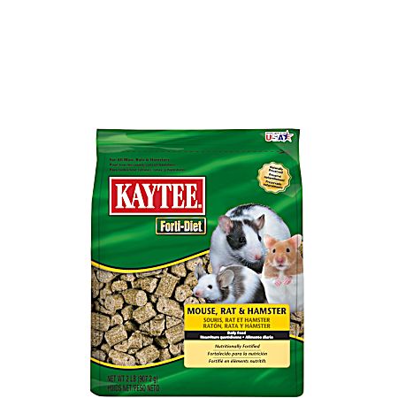 Forti-Diet Mouse Rat & Hamster Food, 2 lbs
