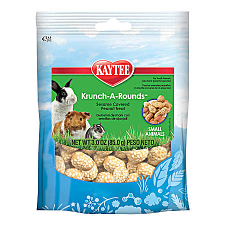 2 oz Fiesta Krunch-A-Rounds Small Animal Treat