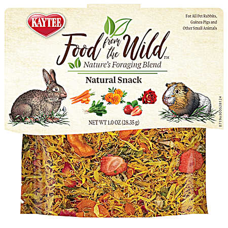 1 oz Food from the Wild Natural Snack for Rabbits & Guinea Pigs