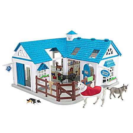 Deluxe Animal Hospital Playset