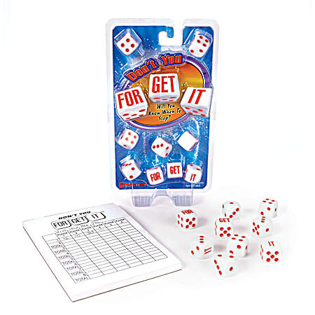 Don't You Forget It Dice Game