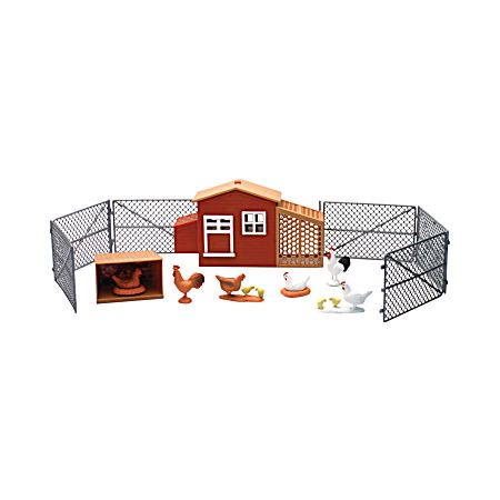 Chicken Farm Large Playset
