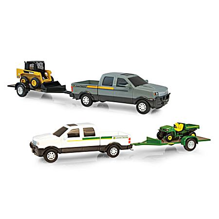 8 in John Deere Hauling Set - Assorted