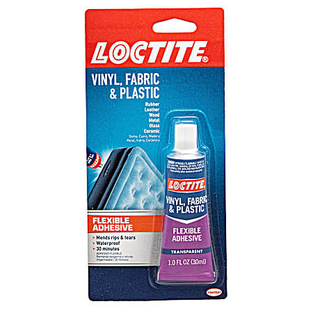 1 fl oz Vinyl, Fabric & Plastic Flexible Adhesive