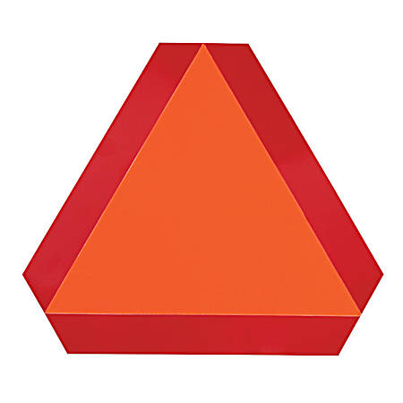 Steel Slow Moving Vehicle Emblem