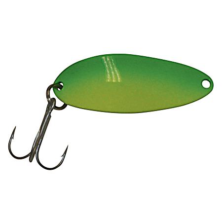 Little Cleo Spoon - Chartreuse/Green Stripe