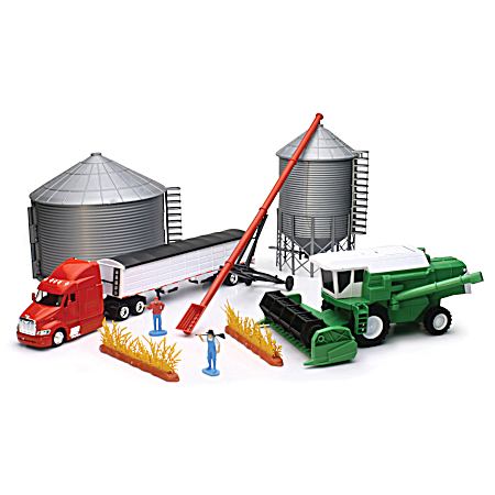 Deluxe Grain Hauler Playset