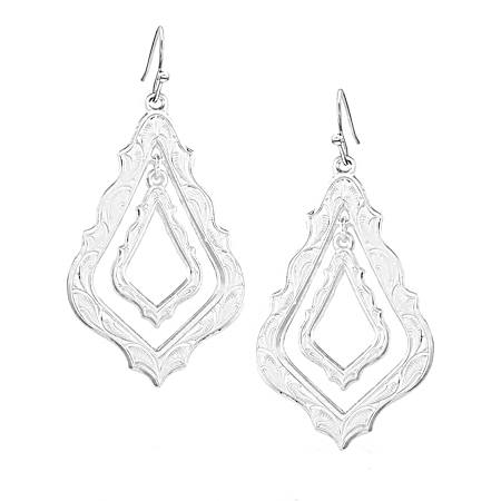Western Two-Step Teardrop Earrings