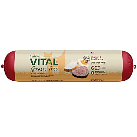 VITAL® Grain-Free Chicken & Beef Recipe for Cats