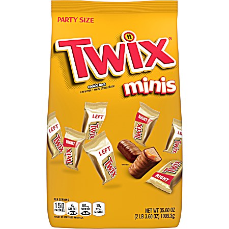 35.60 oz Caramel & Milk Chocolate Miniatures Cookie Bars