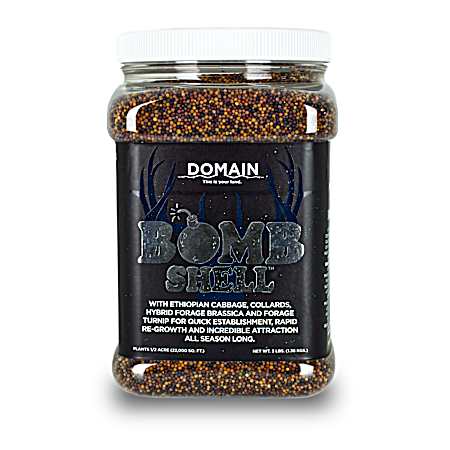 Bombshell Food Plot Mix ½ Acre - 3 lbs.