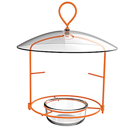 Orange Wire Oriole Feeder