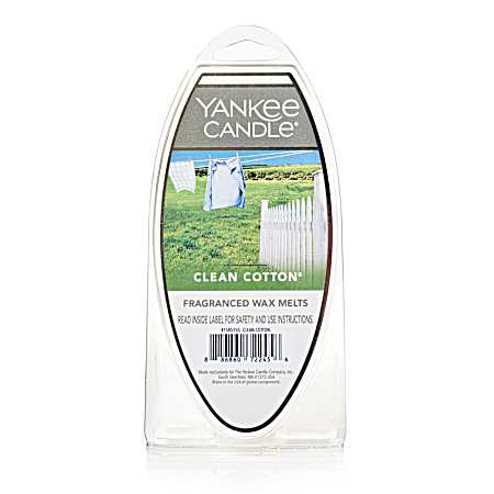 Clean Cotton Fragranced Wax Melts 6 Ct