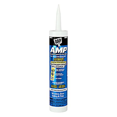 9 fl oz AMP Advanced Modified Polymer All Weather Window, Door & Siding Sealant