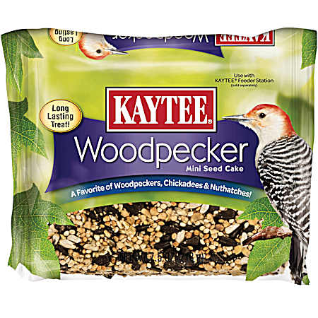 Woodpecker Mini Seed Cake Wild Bird Food, 7.5 oz