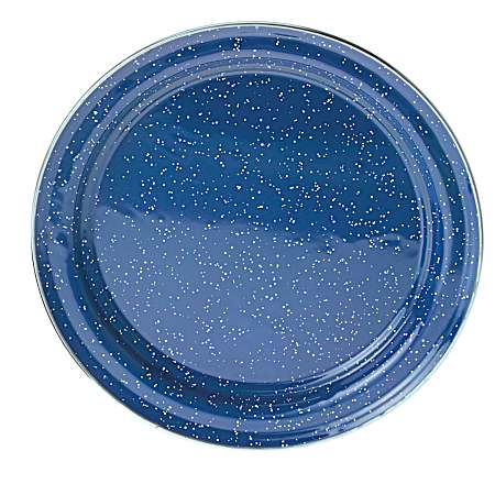Enamelware Stainless Rim Plate
