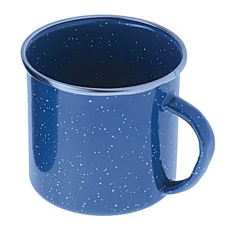 Enamelware Stainless Rim Cup