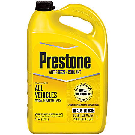 50/50 Prediluted Antifreeze/Coolant