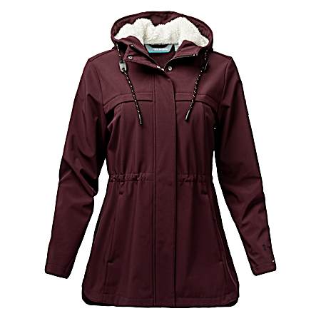 Women's Super Softshell Long Anorak Jacket