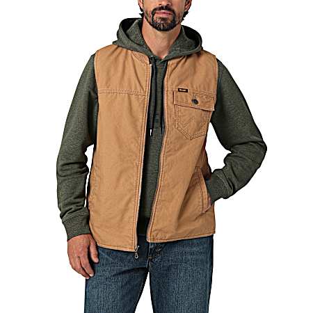Men's Western Zipper Vest