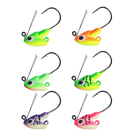 Weedless Stand-Up Fire Ball Jig - 6 Pk