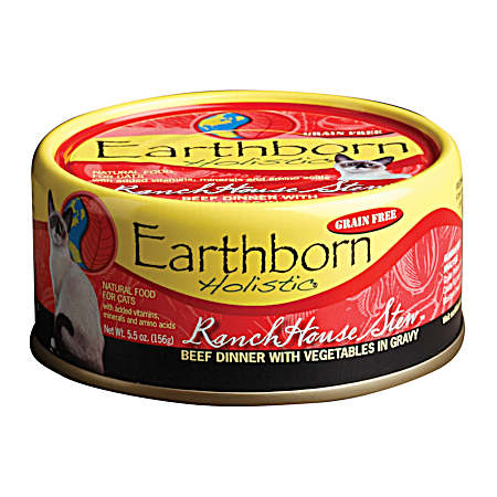 RanchHouse Stew Beef Dinner w/ Vegetables in Gravy Wet Cat Food
