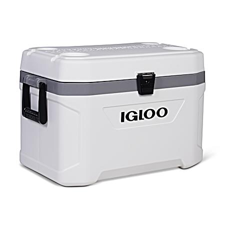 54-Qt White Marine Ultra Cooler