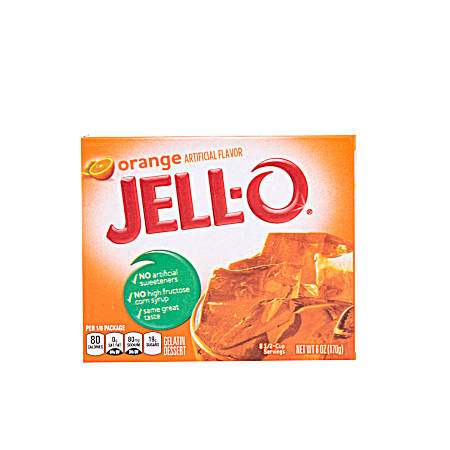 Orange Gelatin Dessert