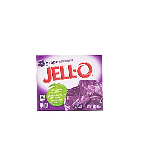 Grape Gelatin Dessert - 3 oz