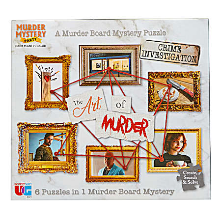 The Art of Murder Mystery Puzzle
