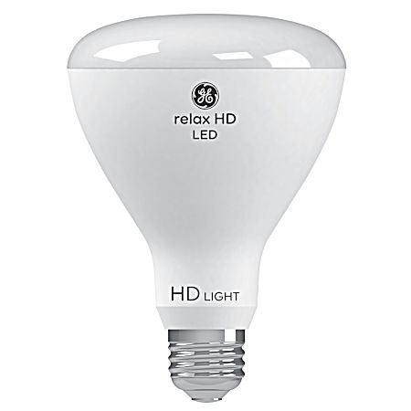 9W LED BR30 Relax HD Soft White Frosted Light Bulbs - 2 Pk