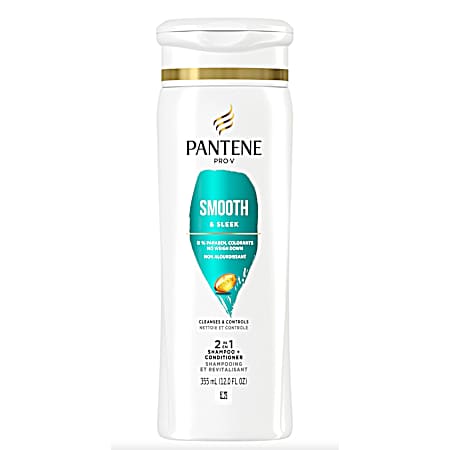 Pro-V 12 oz Smooth & Sleek 2 in 1 Shampoo and Conditioner