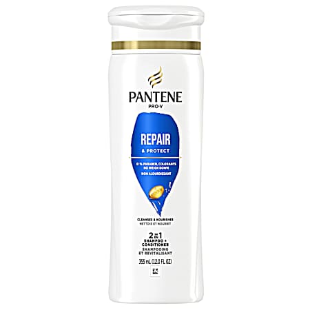 Pro-V 12 oz Repair & Protect 2 in 1 Shampoo + Conditioner