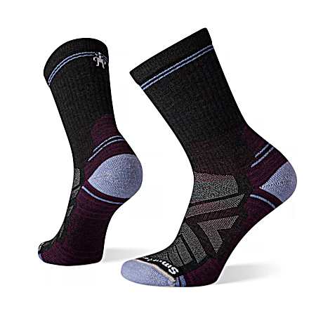 Women's Charcoal Hike Crew Socks