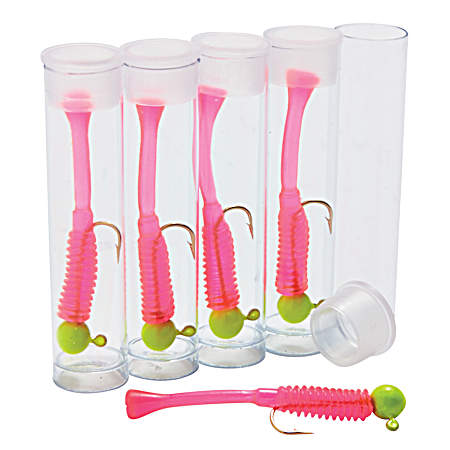 Mini-Mite Jigs - Yellow/Pink