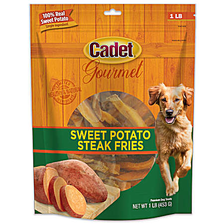 Gourmet Sweet Potato Steak Fries Dog Chews