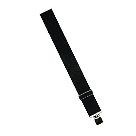 Men's Black Deluxe Clip Suspenders