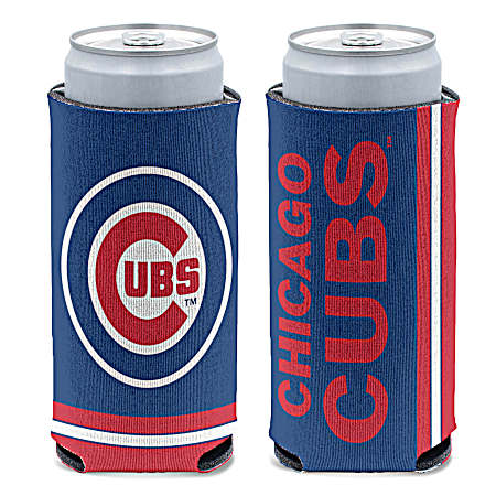 Chicago Cubs Neoprene Slim Can Cooler