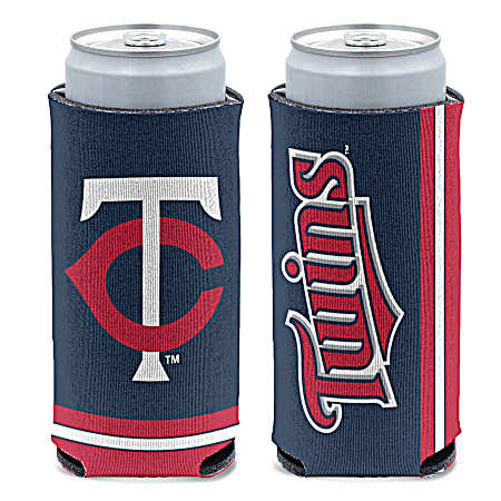 Minnesota Twins Neoprene Slim Can Cooler